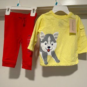 FRIST IMPRESSIONS UNISEX 2-PC SET 3-6 MONTHS